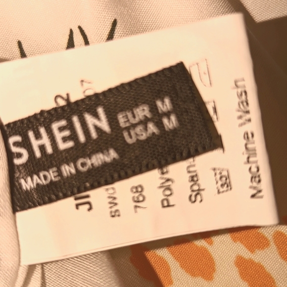 🎉HP🎉 NWOT Shein Pineapple Dress - Picture 3 of 3